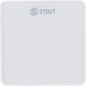 Беспроводной комнатный датчик Stout C-8r белый STE-0101-008010, 3