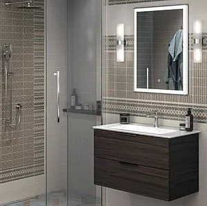 Тумба-умывальник подвесная Kerama Marazzi Piano 75 дымчатый вяз PI.75\OLM+PI.wb.75 Тумба-умывальник подвесная Kerama Marazzi Piano 75 дымчатый вяз PI.75\OLM+PI.wb.75, 3