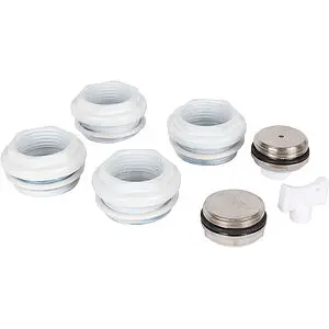 Комплект радиаторный универсальный ¾&quot; Stout белый Ral9016 SKU-0111-000134, 5