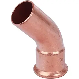 Отвод пресс однораструбный 28мм угол 45° Sanha 6040 1604028 Отвод пресс однораструбный 28мм угол 45° Sanha 6040 1604028, 5