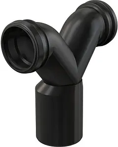 Двойной отвод для унитаза 90° – DN 90/110 AlcaPlast M909 Двойной отвод для унитаза 90° – DN 90/110 AlcaPlast M909, 1