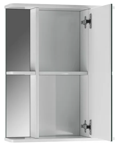 Шкаф-зеркало Айсберг Норма 2-55 R белый DA1610HZ