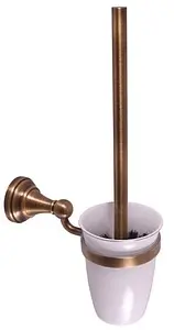 Ёршик для унитаза Rav Slezak Morava retro бронза MKA0500SM, 1
