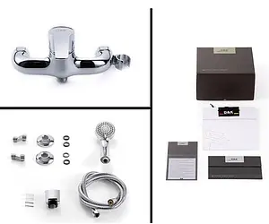 Смеситель для душа D&K Rhein Valerius хром DA1363101 Смеситель для душа D&K Rhein Valerius хром DA1363101, 5