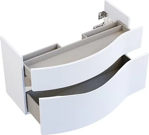 Тумба под умывальник подвесная Kerama Marazzi Riva 100 L белый RV.100Lh\WHT.M