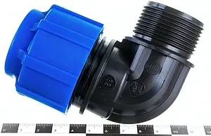 Уголок компрессионный переходной 32мм x 1¼"н ТПК-Аква 50013214 Уголок компрессионный переходной 32мм x 1¼"н ТПК-Аква 50013214, 5