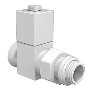 Комплект вентилей запорных прямых ½" в/н Royal Thermo Cube белый RTE 56.0005 Комплект вентилей запорных прямых ½" в/н Royal Thermo Cube белый RTE 56.0005, 2
