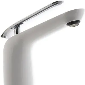 Смеситель для раковины Lemark Melange белый/хром LM4909CW Смеситель для раковины Lemark Melange белый/хром LM4909CW, 3