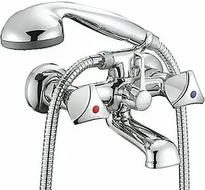 Смеситель для ванны SMARTsant Бэйс хром SM060003AA Смеситель для ванны SMARTsant Бэйс хром SM060003AA, 1