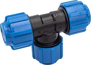 Тройник компрессионный соединительный 20мм x 20мм x 20мм ТПК-Аква 50050020, 4