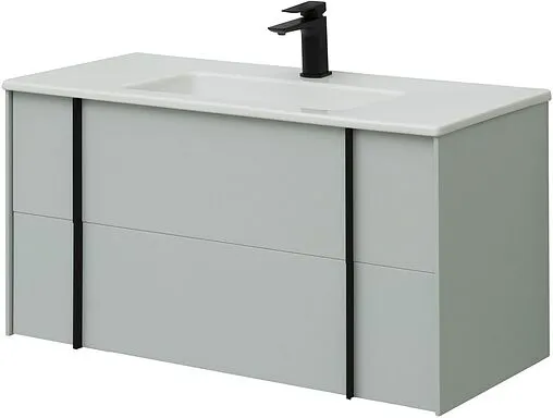 Тумба под умывальник подвесной Allen Brau Reality 100 папирус 1.32007.PWM