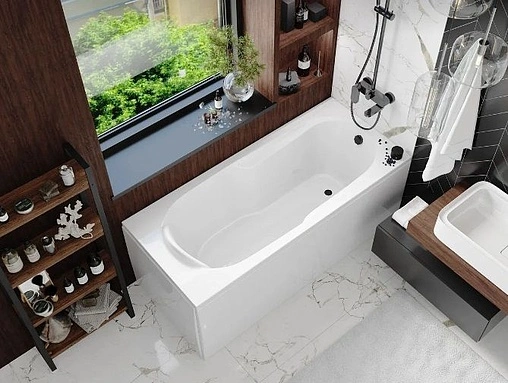 Ванна акриловая Vagnerplast Nymfa 160x70 VPBA167NYM2E-04