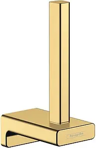 Держатель для запасных рулонов Hansgrohe AddStoris полированное золото 41756990 Держатель для запасных рулонов Hansgrohe AddStoris полированное золото 41756990, 1