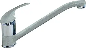 Смеситель для кухни GranFest Quarz серый GF-Z3321 серый Смеситель для кухни GranFest Quarz серый GF-Z3321 серый, 1