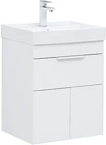 Тумба под умывальник Aquanet Ирис new 50 белый глянец 00310147 Тумба под умывальник Aquanet Ирис new 50 белый глянец 00310147, 5