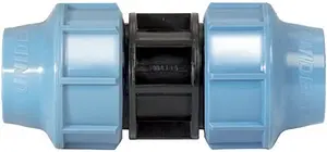 Муфта компрессионная соединительная 20мм x 20мм Unidelta 1001020000 Муфта компрессионная соединительная 20мм x 20мм Unidelta 1001020000, 1