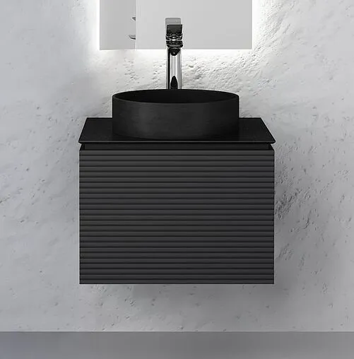 Тумба под умывальник подвесная Jorno Stone 60 антрацит Stn.01.60/P/A/JR Тумба под умывальник подвесная Jorno Stone 60 антрацит Stn.01.60/P/A/JR