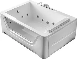 Ванна акриловая с гидромассажем Gemy 172x121 G9226 B, 1