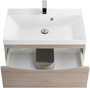 Тумба-умывальник подвесная BelBagno MARINO 65 Rovere Grigio MARINO-650-2C-SO-RG-P+BB650/450-LV-MR-PR Тумба-умывальник подвесная BelBagno MARINO 65 Rovere Grigio MARINO-650-2C-SO-RG-P+BB650/450-LV-MR-PR, 5