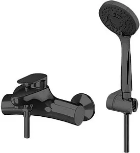 Смеситель для ванны Gattoni H2OMIX7000 чёрный матовый 7000070NO Смеситель для ванны Gattoni H2OMIX7000 чёрный матовый 7000070NO, 1