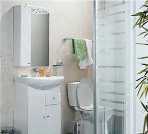 Шкаф-зеркало Aquaton Пинта М 60 L белый 1A013202PT01L, 5