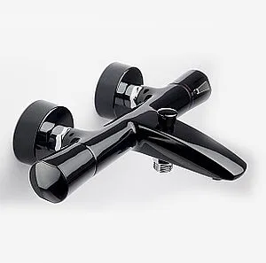 Термостат для ванны Kludi Zenta чёрный/хром 351018638 Термостат для ванны Kludi Zenta чёрный/хром 351018638, 3