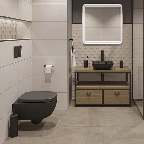 Зеркало с подсветкой Sanita Luxe Dial 80 DIA80SLMRKCS0010