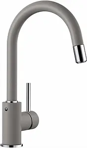 Смеситель для кухни с выдвижным изливом Blanco Mida-S Silgranit алюметаллик/хром 521456 Смеситель для кухни с выдвижным изливом Blanco Mida-S Silgranit алюметаллик/хром 521456, 1