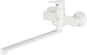 Смеситель для ванны с длинным изливом Osgard Segel White белый матовый 95223, 1