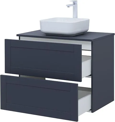 Тумба-умывальник подвесная Aquanet Терра 80 маренго 00313245+