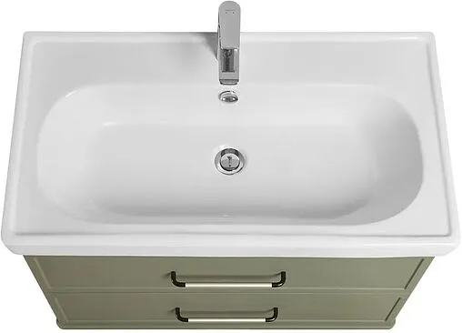 Тумба-умывальник подвесная Aquaton Нео-Классика 85 кипарис 1A2863K1NC5E0