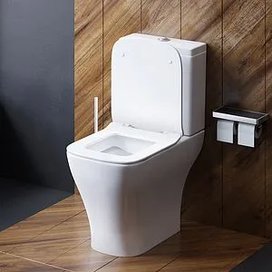 Унитаз-компакт безободковый Damixa Titan белый DX78C8600SC Унитаз-компакт безободковый Damixa Titan белый DX78C8600SC, 4