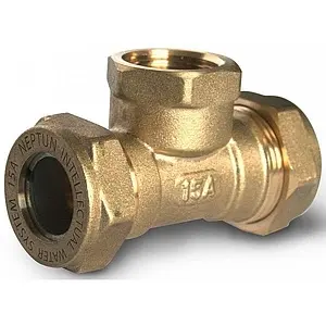 Тройник переходной 15мм x ½"в x 15мм Neptun IWS (F) 15х½х15 EF Тройник переходной 15мм x ½"в x 15мм Neptun IWS (F) 15х½х15 EF, 1