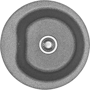 Мойка кухонная Aquaton Мида 51 серый 1A712732MD230 Мойка кухонная Aquaton Мида 51 серый 1A712732MD230, 1