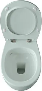 Унитаз подвесной безободковый Allen Brau Fantasy мятный 4.11004.MT, 4