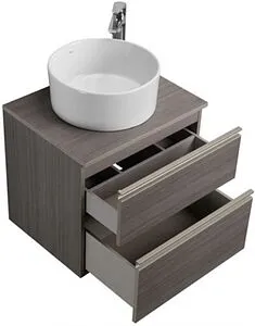 Тумба-умывальник подвесная Roca The Gap 60 городской дуб A857397402+A857418402+ Тумба-умывальник подвесная Roca The Gap 60 городской дуб A857397402+A857418402+, 5