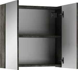 Шкаф-зеркало Айсберг Мечта 60 бетон DM2338HZ, 3