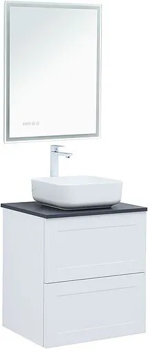 Тумба под умывальник подвесная Aquanet Терра 60 белый матовый 00313232