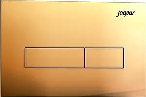 Клавиша смыва для унитаза Jaquar Kubix JCP-GLD-352415 чистое золото Клавиша смыва для унитаза Jaquar Kubix JCP-GLD-352415 чистое золото, 1