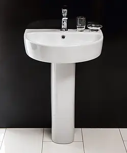 Раковина BelBagno Marino 55 белый BB105L Раковина BelBagno Marino 55 белый BB105L, 5
