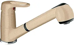 Смеситель для кухни с выдвижным изливом Blanco Wega-S шампань 513996, 1