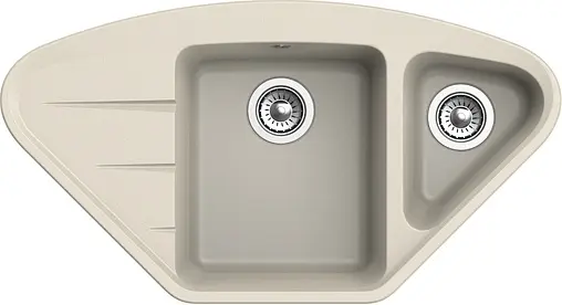 Мойка кухонная Ewigstein Wink W-80KF бежевый