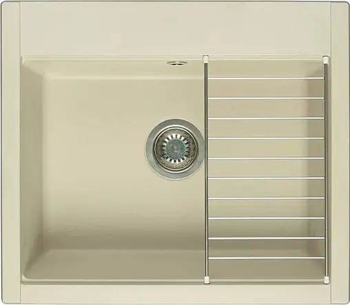 Мойка кухонная Aquaton Делия 60.2 жемчуг 1A715232LD240 Мойка кухонная Aquaton Делия 60.2 жемчуг 1A715232LD240