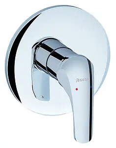 Смеситель для душа скрытого монтажа Ravak Rosa хром X070015 Смеситель для душа скрытого монтажа Ravak Rosa хром X070015, 1