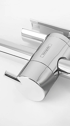 Душевая стойка Hansgrohe Raindance Select S 150 3iet 90см хром/белый 27803400 Душевая стойка Hansgrohe Raindance Select S 150 3iet 90см хром/белый 27803400