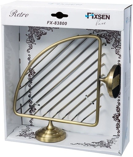 Мыльница Fixsen Retro бронза FX-83809B