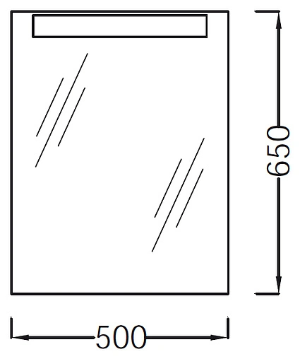 Зеркало с подсветкой Jacob Delafon Presquile 50 EB1107-NF