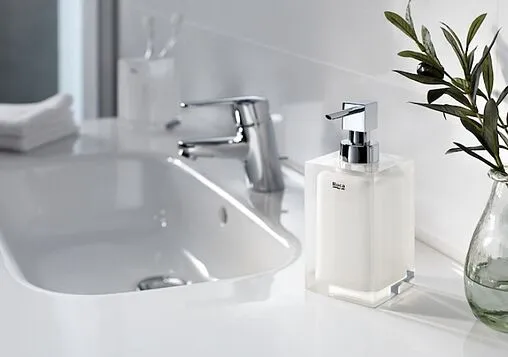 Дозатор для жидкого мыла Roca Ice хром/белый 816861009