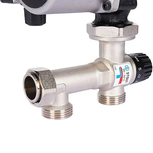 Узел насосно-смесительный с насосом Grundfos UPSO 25-65 130 Stout SDG-0120-005011