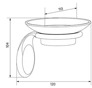 Мыльница IDDIS Oldie бронза OLDBRC0i42 Мыльница IDDIS Oldie бронза OLDBRC0i42, 2